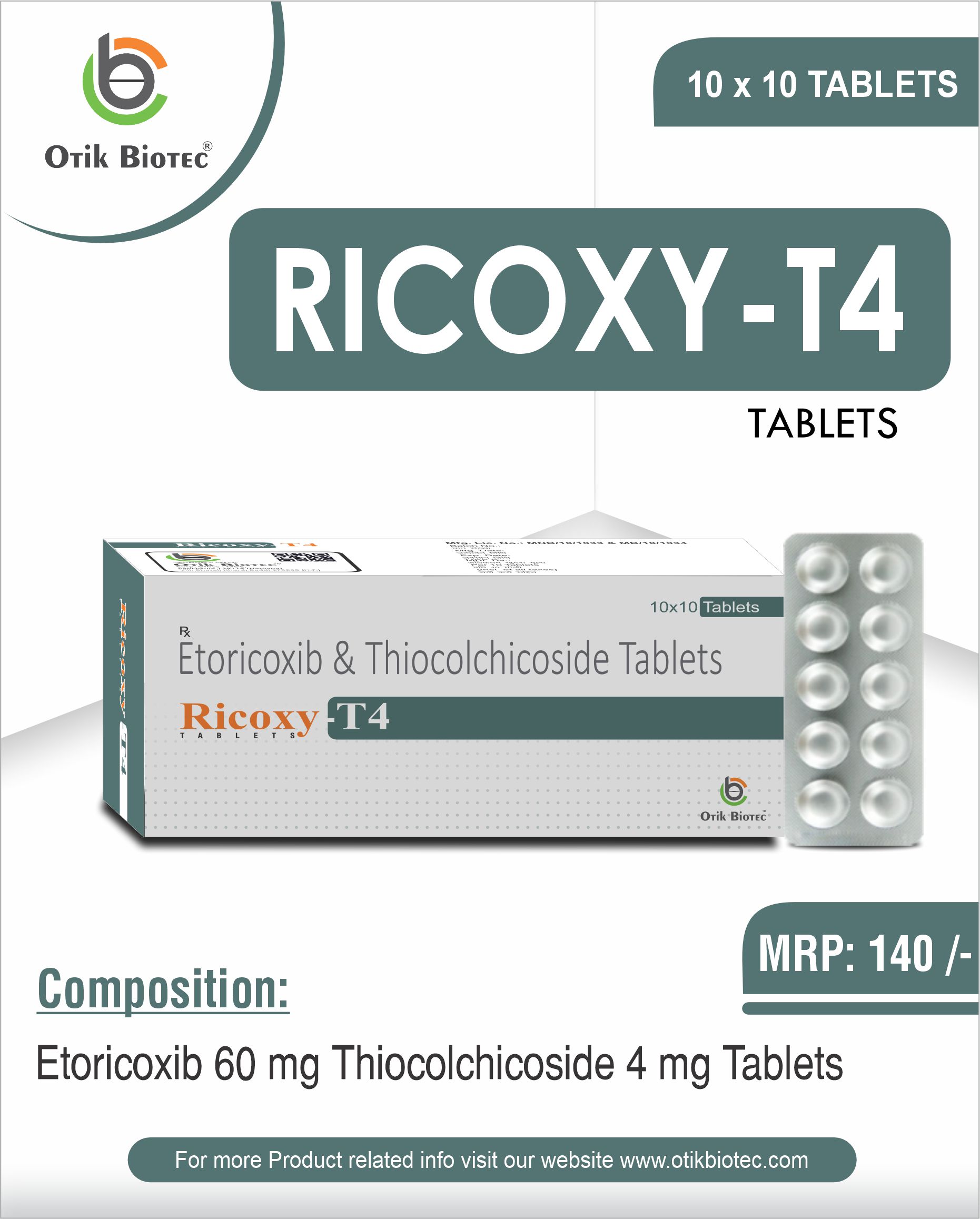 Ricoxy-T4 Tablets